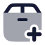 Packageadd icon with bulk rounded style